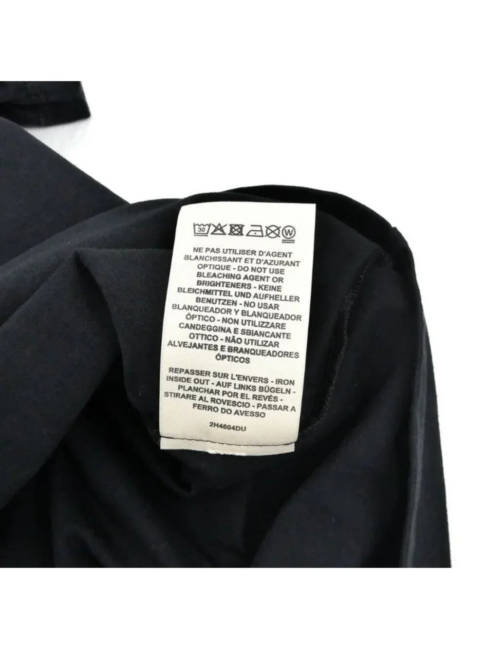 Hermes T-Shirt la Promenade du Matin 36 Black Top Short Sleeve - Picture 10 of 10